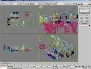 living room158 3d model 3ds max 84283