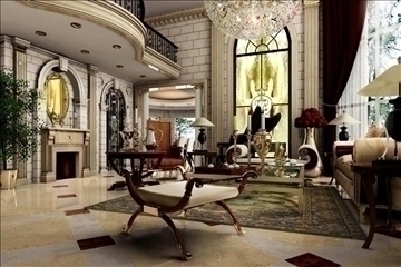 living room171 3d model 3ds max 84311