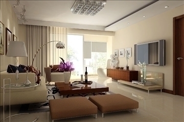 living room180 3d model max 84329