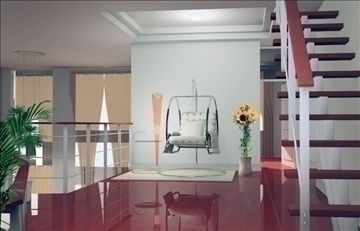 living room202 3d model 3ds max 93352