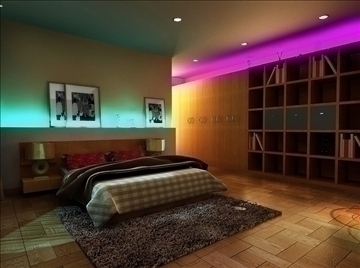 living room217 3d model max 93387