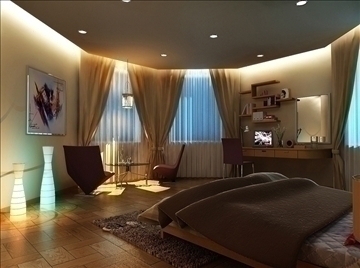 living room217 3d model max 93388