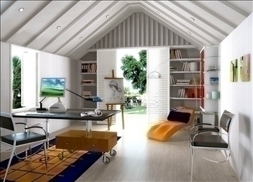 living room241 3d model 3ds max 93449