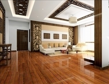 living room245 3d model 3ds max 93460