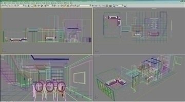 living room276 3d model max 93527