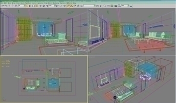living room288 3d model max 93551