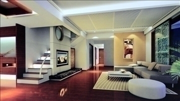 living room305 3d model max 93593
