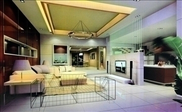 living room314 3d model 3ds max 93636