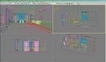 living room338 3d model 3ds max 93665