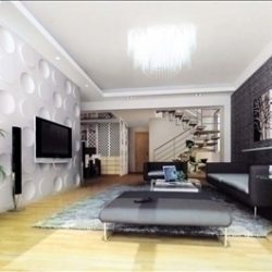 living room377 3d model 3ds max 93724