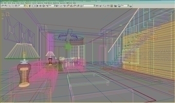living room390 3d model 3ds max 93751