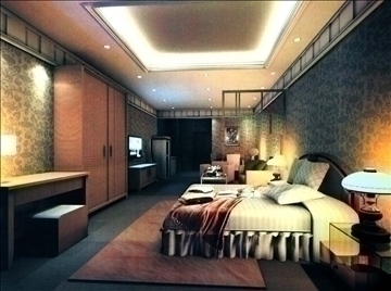 living room398 3d model 3ds max 93766