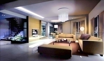 living room428 3d model 3ds max 93826