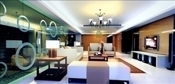 living room460 3d model max 93870