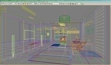 living room481 3d model max 93920