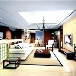 living room485 3d model max 93927