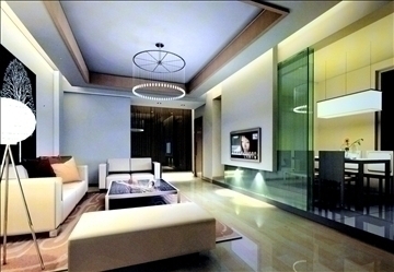 living room486 3d model max 93929