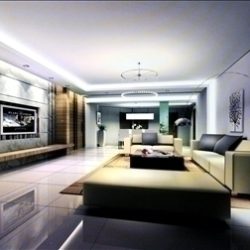 living room495 3d model max 93963