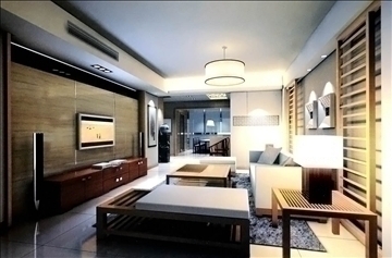 living room503 3d model max 93942