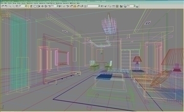 living room511 3d model 3ds max 94995
