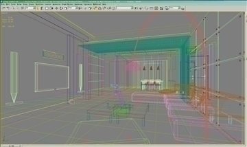 living room517 3d model 3ds max 95007