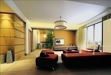 living room520 3d model 3ds max 95012