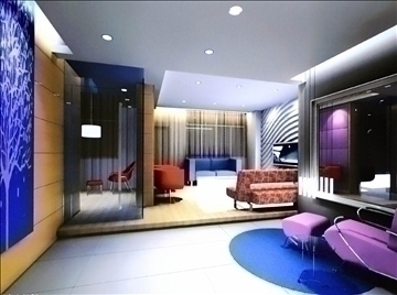 living room522 3d model 3ds max 95016