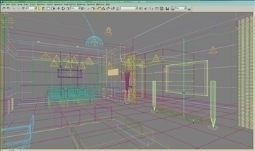 living room526 3d model 3ds max 95025