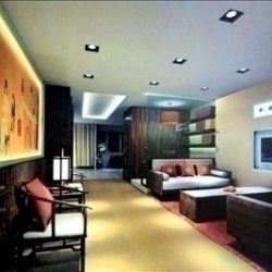 living room535 3d model 3ds max 95042
