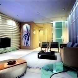 living room536 3d model 3ds max 95044