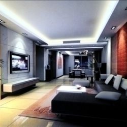 living room539 3d model 3ds max 95049