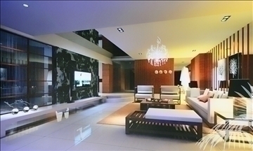living room555 3d model 3ds max 95078