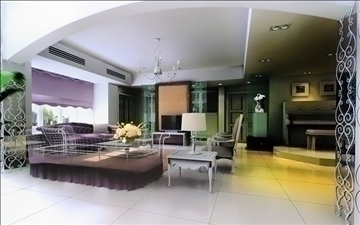 living room560 3d model 3ds max 95087