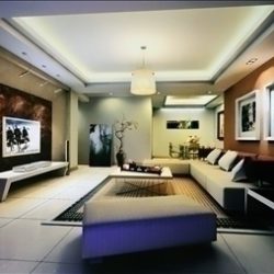 living room563 3d model 3ds max 95092