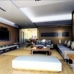 living room567 3d model 3ds max 95099