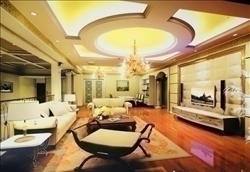 living room568 3d model 3ds max 95101