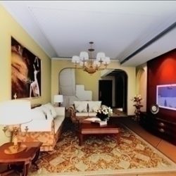 living room570 3d model 3ds max 95104