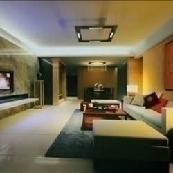 living room573 3d model 3ds max 95110