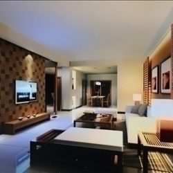 living room575 3d model 3ds max 95114