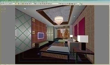 living room576 3d model 3ds max 95117