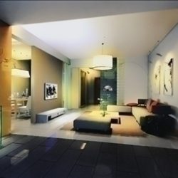 living room579 3d model 3ds max 95122