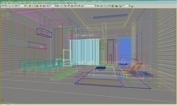 living room588 3d model 3ds max 95140
