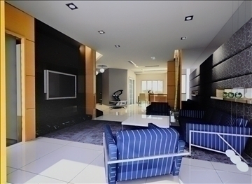 living room591 3d model 3ds max 95145