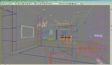 living room591 3d model 3ds max 95146