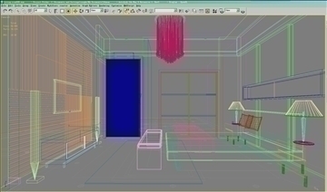 living room595 3d model 3ds max 95154