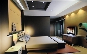 living room597 3d model 3ds max 95157