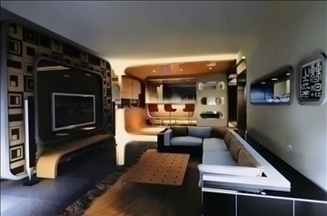 living room598 3d model 3ds max 95159