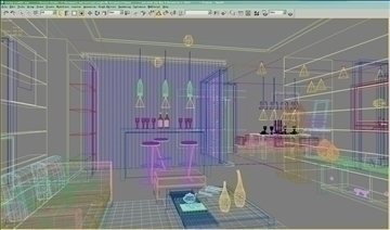living room601 3d model 3ds max 95166