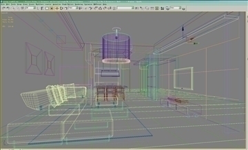 living room615 3d model 3ds max 95193