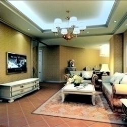living room622 3d model 3ds max 95206